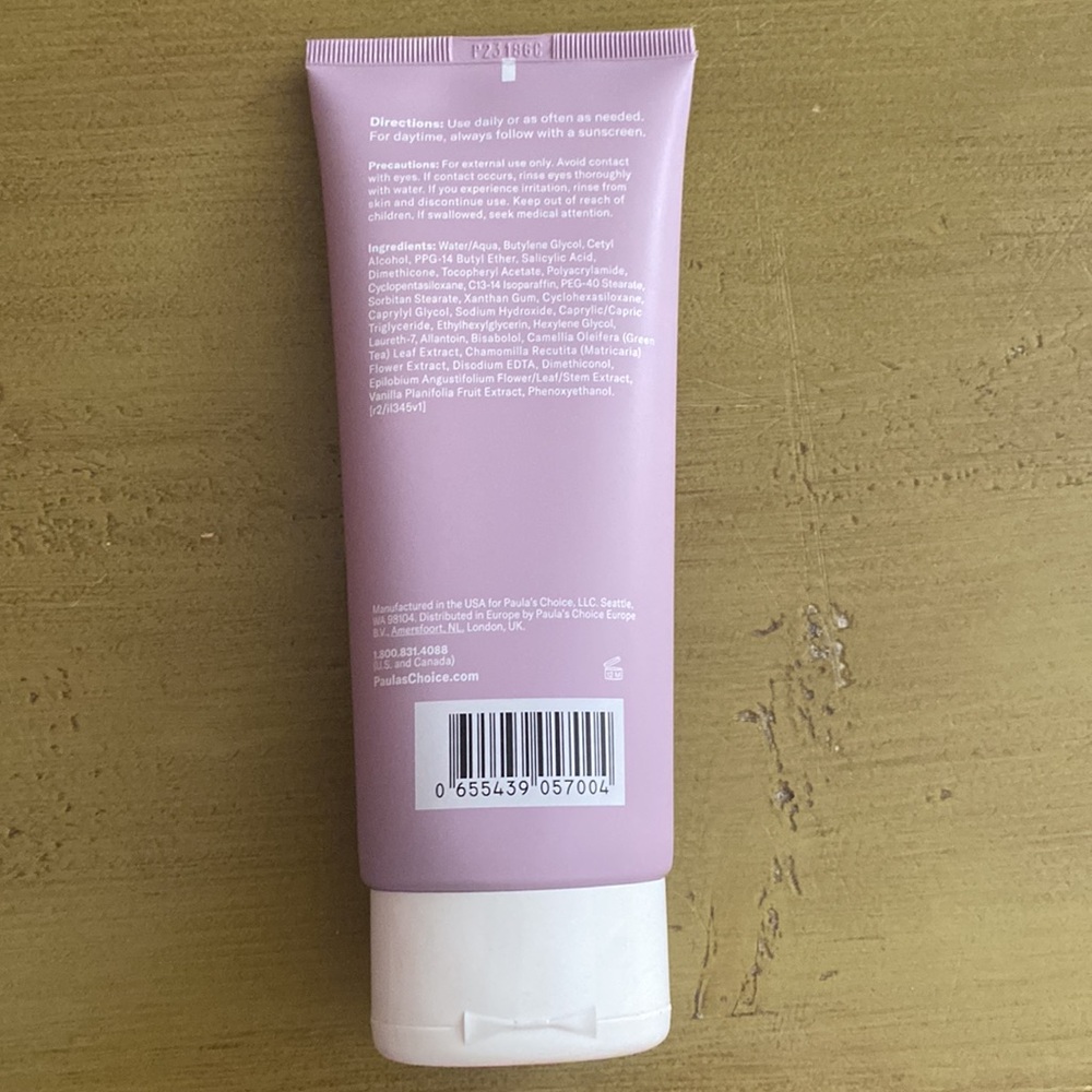 Paula’s choice new 7 oz weightless body treatment 2% BHA - Picture 2 of 2